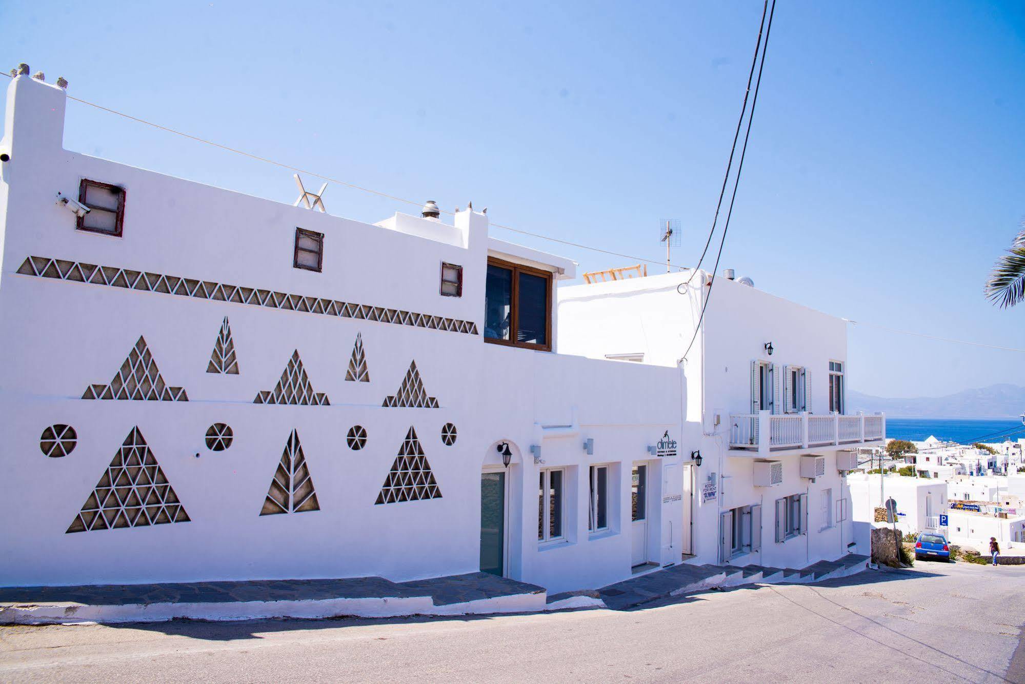 Dimele Rooms & Studios Mykonos Town Exterior foto